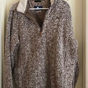 Southern Shirt Sherpa pullover